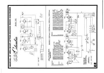 Columbia 535 schematic circuit diagram